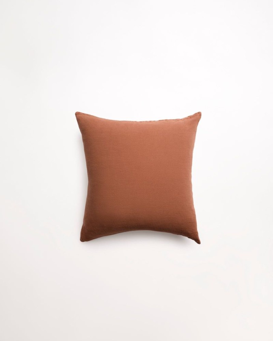 Cushions Hommey | Cushion - Essential Linen Rust (Cover Only)