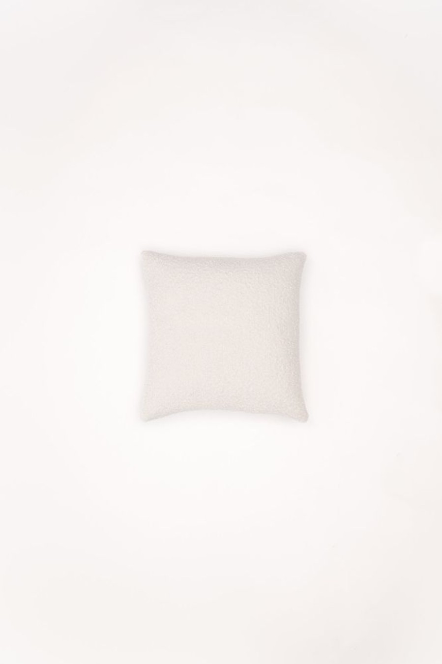 Cushions Hommey | Large White Boucle Cushion | 63Cm X 63Cm European Pillow For Sofas Milkshake Cushion