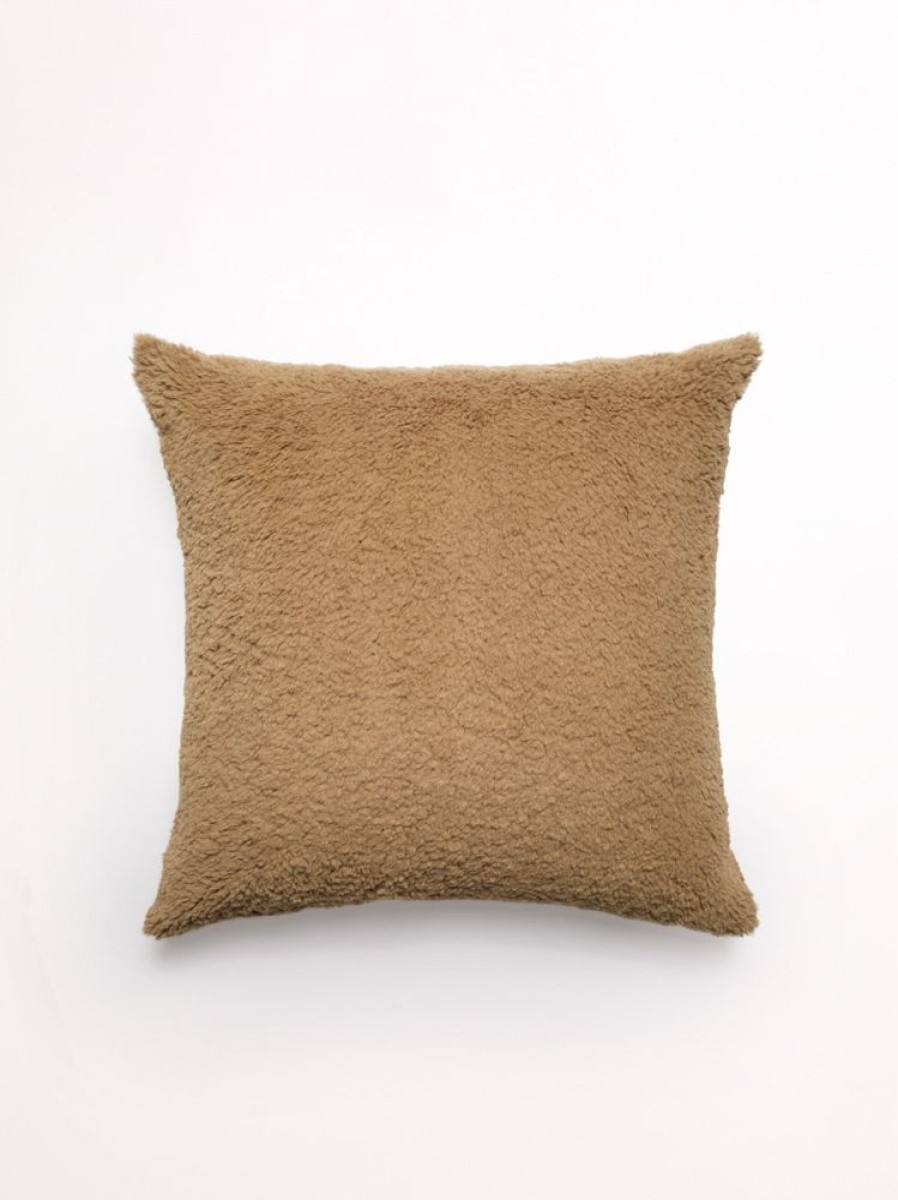 Cushions Hommey | Cushion - Big Faux Fur Tan Cushion