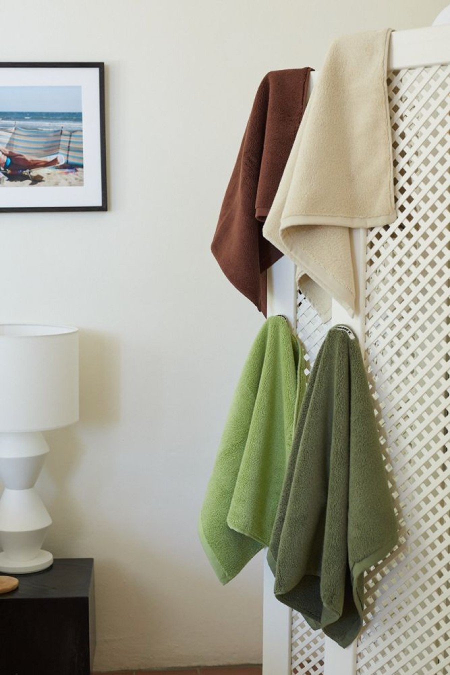 Bathroom Hommey | 2 Pack Hand Towel - Green | Super Plush 100% Cotton Bathroom Hand Towel 50Cm X 80Cm Sage 2 Pack