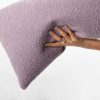 Cushions Hommey | Cushion - Lumbar Boucle Lilac Cushion