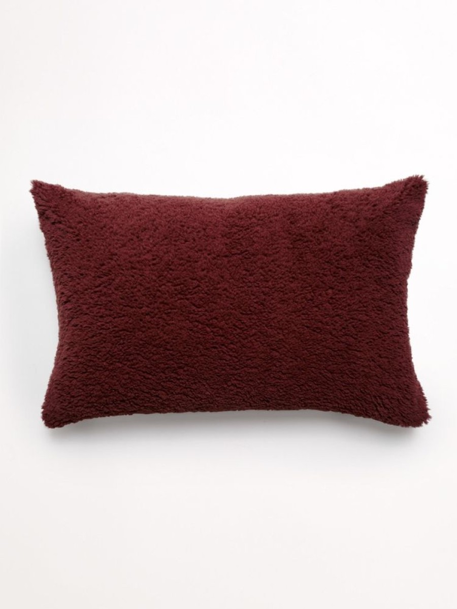 Cushions Hommey | Cushion - Lumbar Faux Fur Cherry (Cover Only)