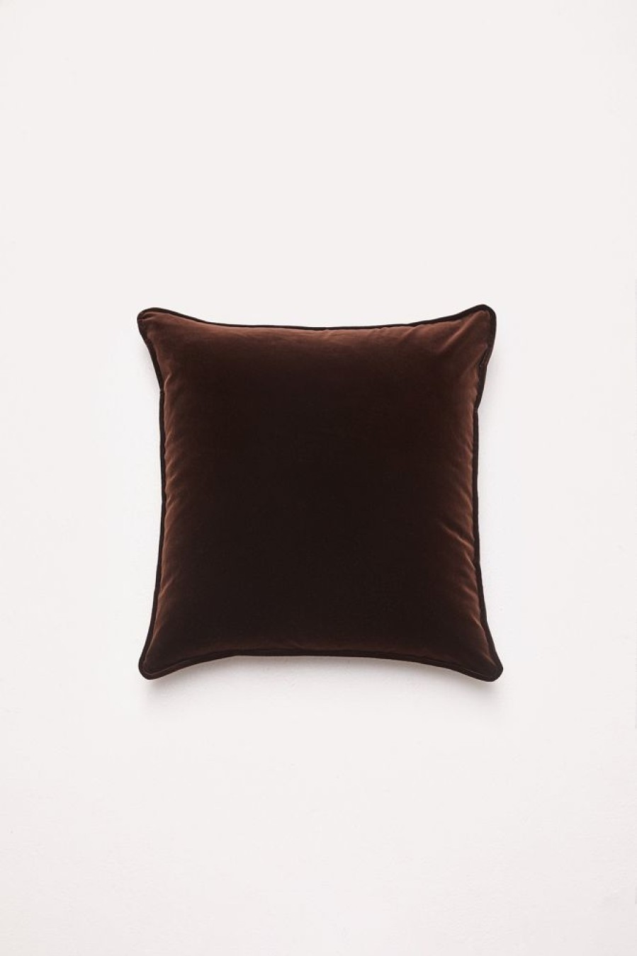 Cushions Hommey | Shop Big Velvet Cushion Cover - Chocolate | Hommey