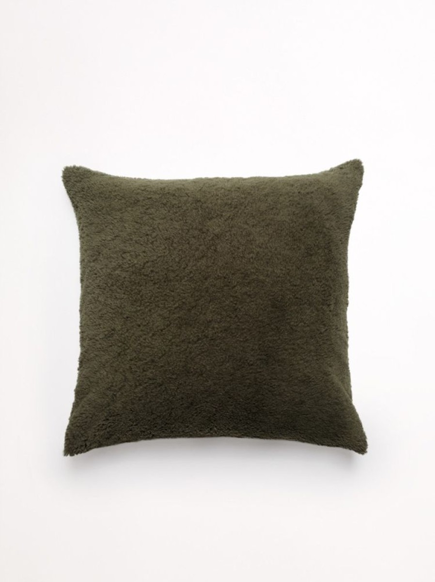 Cushions Hommey | Cushion - Big Faux Fur Olive (Cover Only)