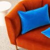 Cushions Hommey | Cushion - Lumbar Velvet Blue Lagoon (Cover Only)