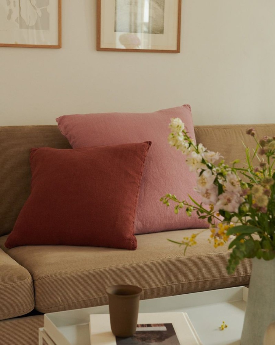 Cushions Hommey | Cushion - Big Linen Blush (Cover Only)