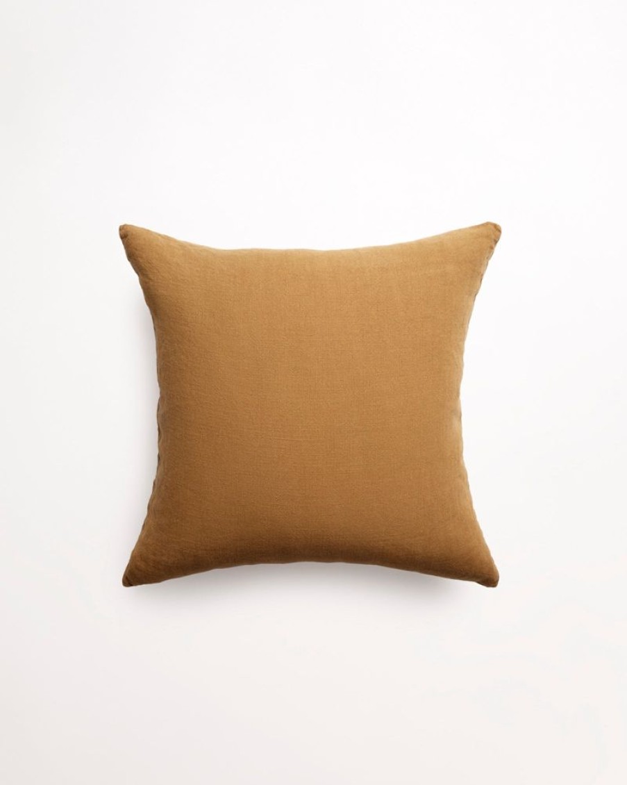 Cushions Hommey | Cushion - Big Linen Ochre (Cover Only)