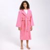 Robes Hommey | Kids Robes - Pink | Pink Cotton Hommey Kids Dressing Gown | Hommey Bubblegum