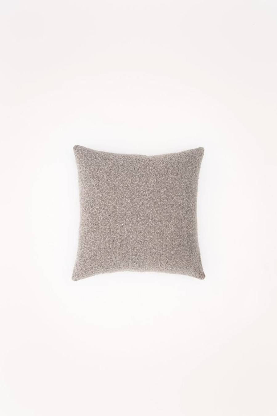 Cushions Hommey | Large Grey Boucle Cushion | 63Cm X 63Cm European Pillow For Sofas Stone Cushion