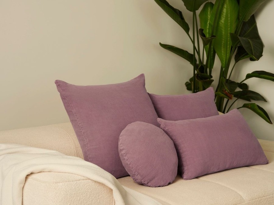 Cushions Hommey | Cushion - Big Linen Mauve (Cover Only)