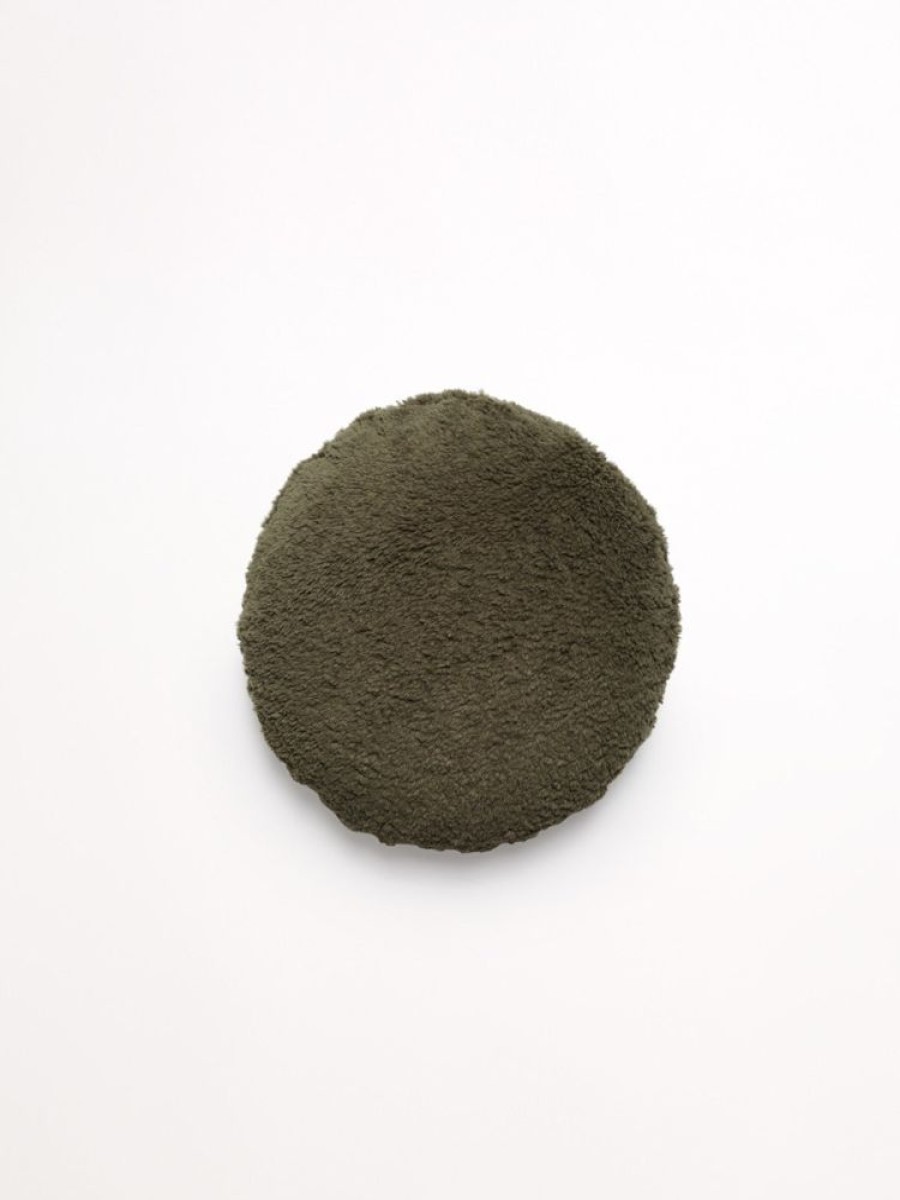 Cushions Hommey | Cushion - Junior Faux Fur Olive Cushion