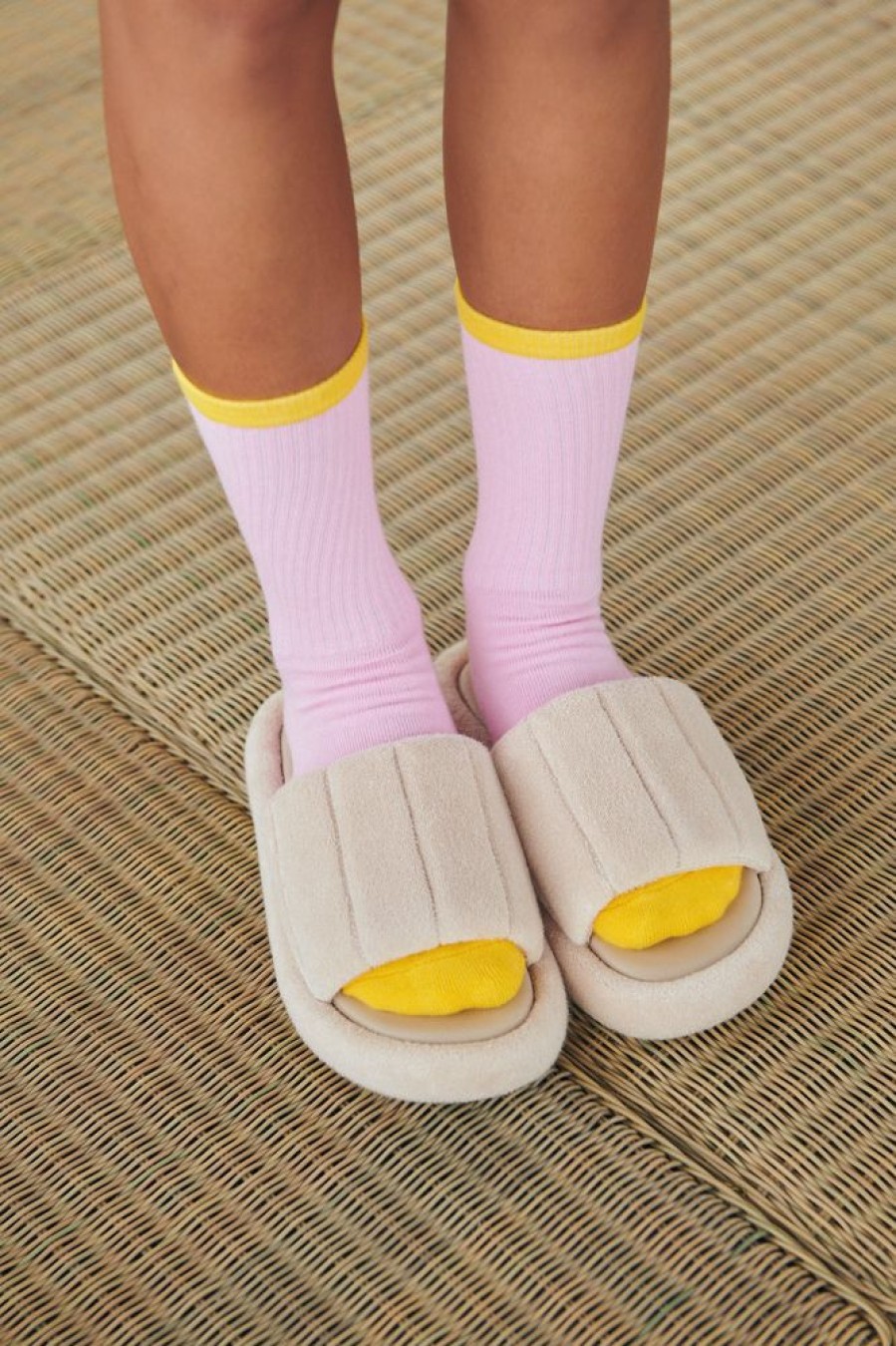 Socks & Slides Hommey | Bobbi Coconut