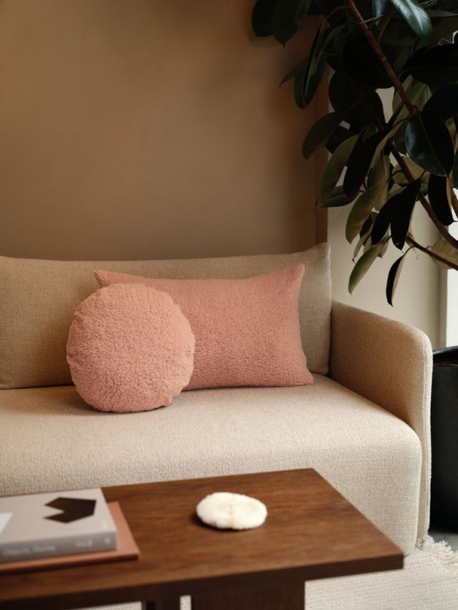 Cushions Hommey | Cushion - Lumbar Faux Fur Rose (Cover Only)