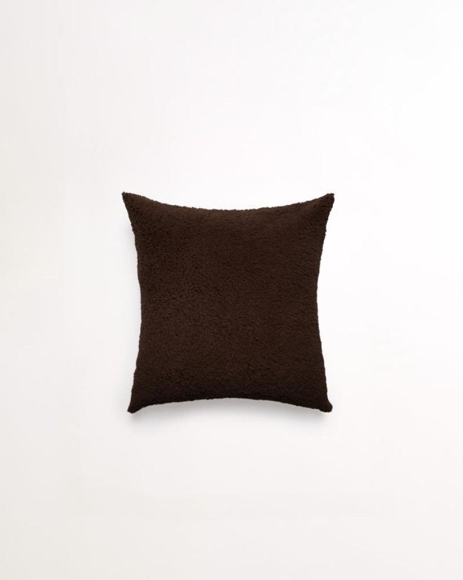 Cushions Hommey | Cushion - Essential Faux Fur Coffee (Cover Only)