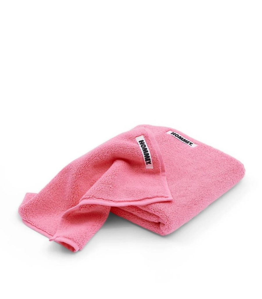 Bathroom Hommey | 2 Pack Face Washer Towel - Hot Pink | Super Plush 100% Cotton Bathroom Towel 30Cm X 30Cm Bubblegum