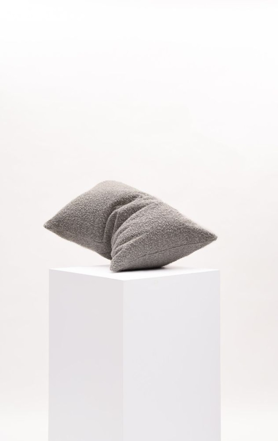 Cushions Hommey | Cushion - Lumbar Boucle Stone Cushion