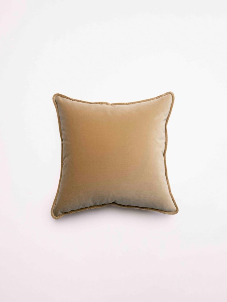 Cushions Hommey | Cushion - Big Velvet Latte Cushion