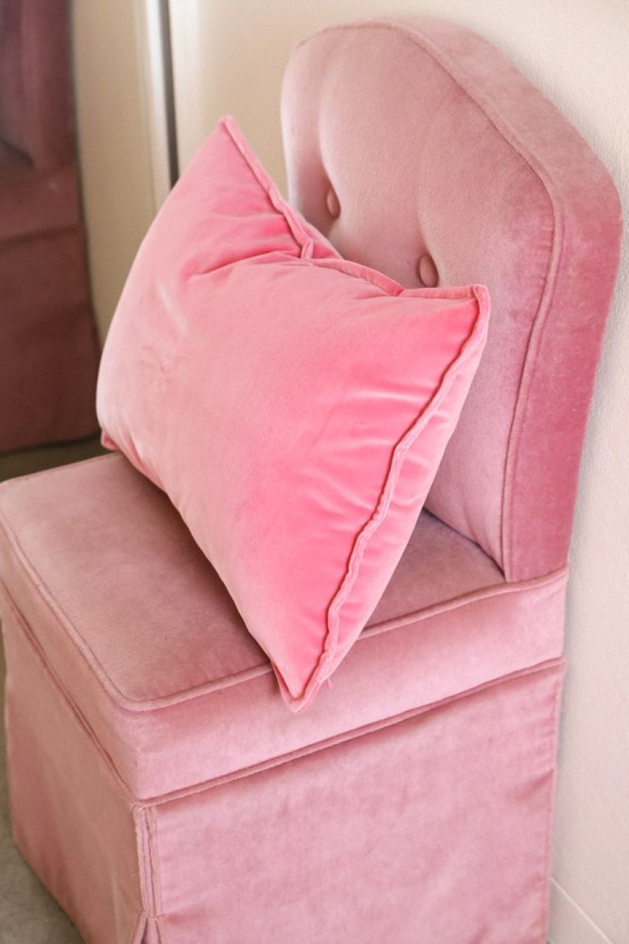 Cushions Hommey | Cushion - Lumbar Velvet Bubblegum (Cover Only)