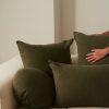 Cushions Hommey | Cushion - Essential Linen Khaki (Cover Only)