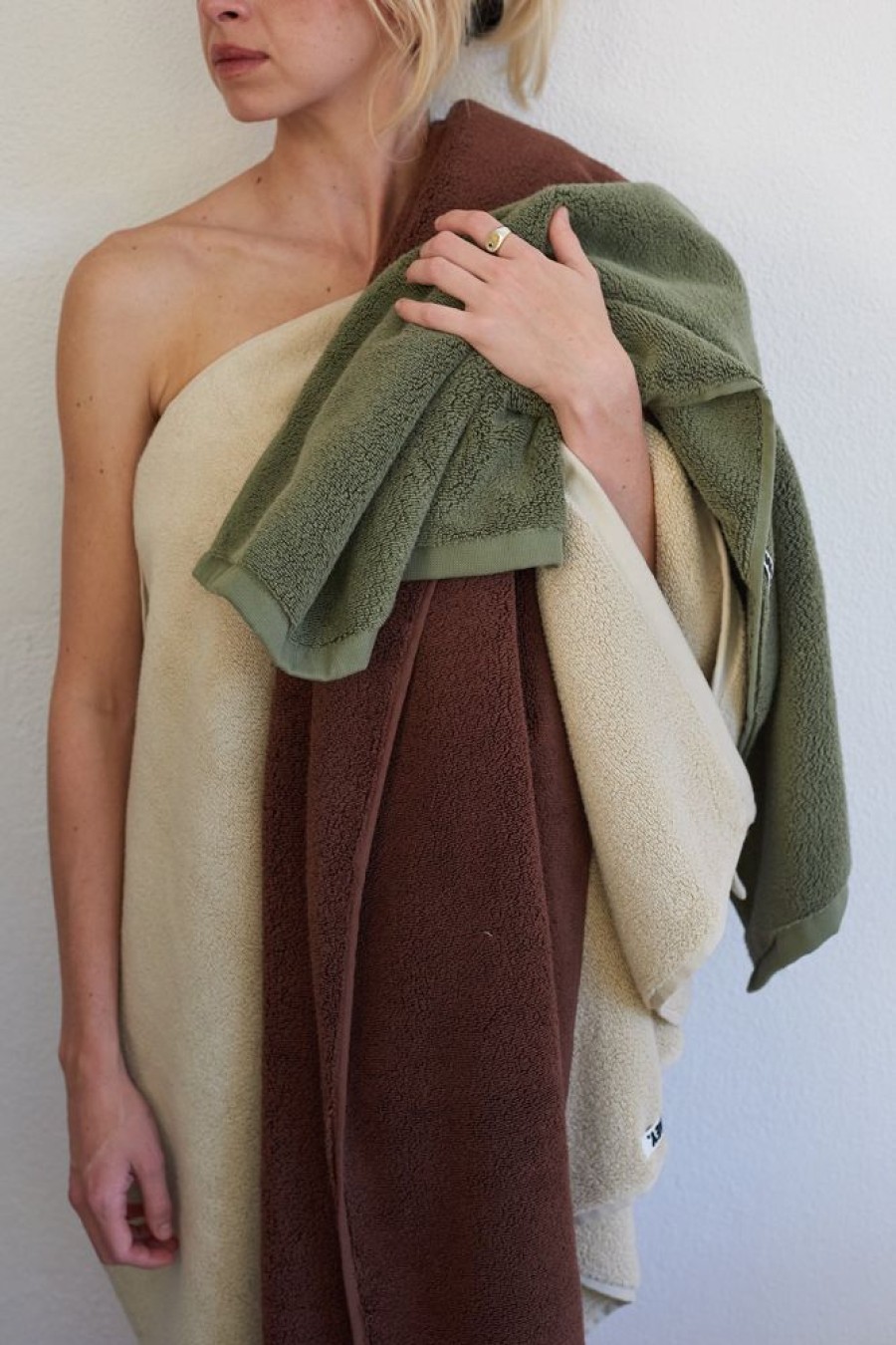 Bathroom Hommey | 2 Pack Bath Towel - Chocolate Brown | Super Plush 100% Cotton Bathroom Towel 70Cm X 140Cm Cocoa