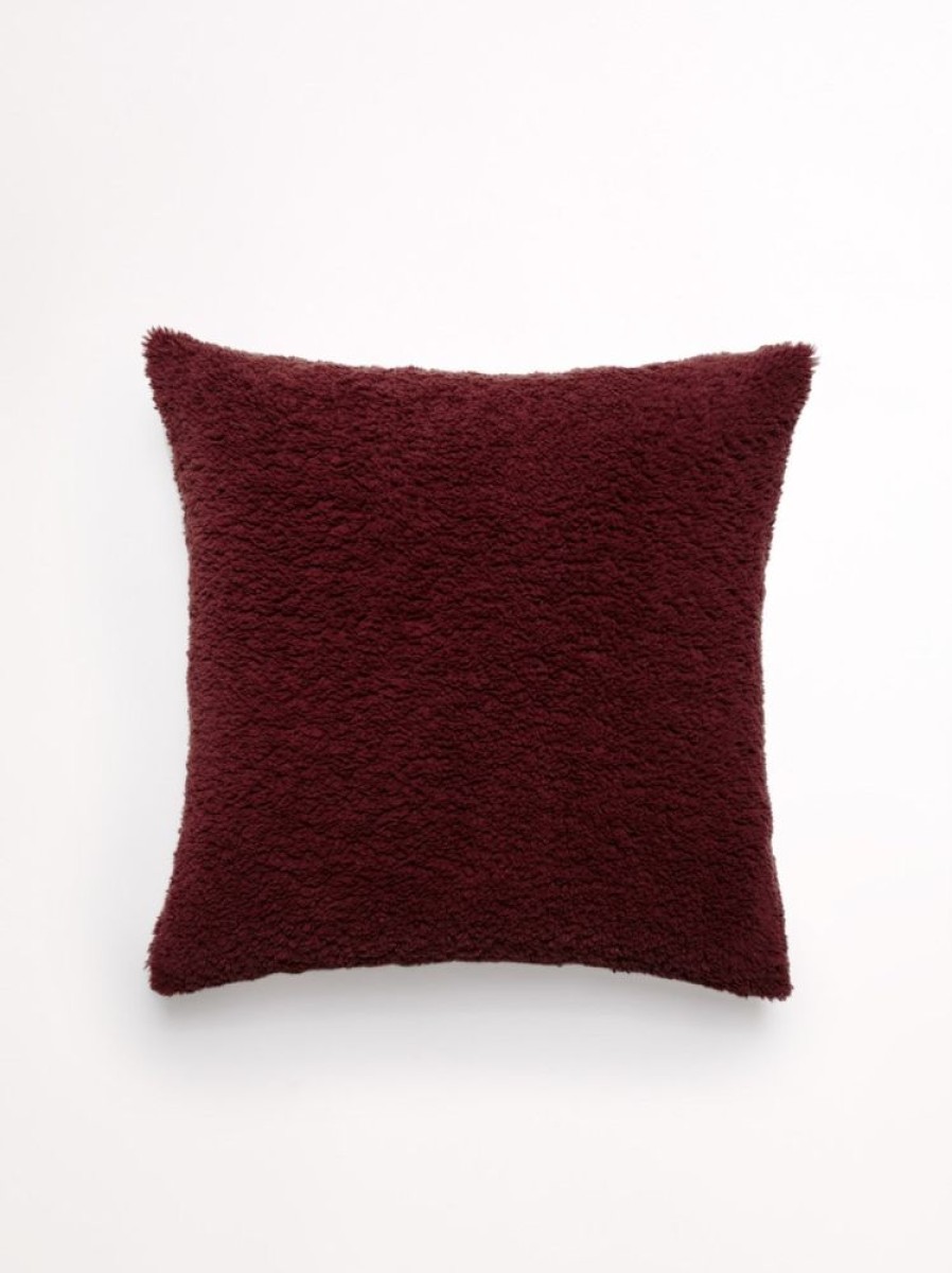 Cushions Hommey | Cushion - Big Faux Fur Cherry Cushion