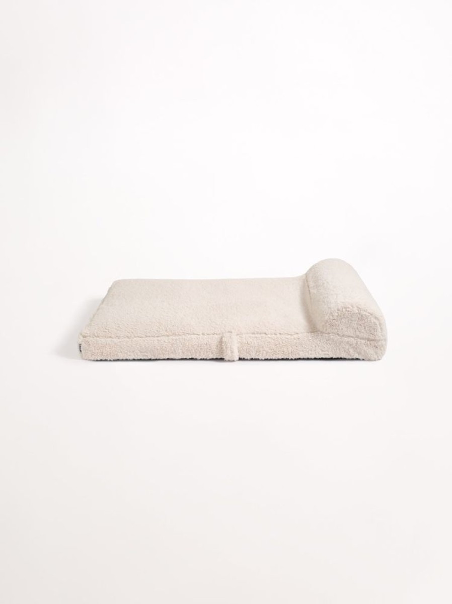 Pet Hommey | Hommey Faux Fur Dog Bed - White | Durable, Thick, Washable & Orthopaedic Pet Bed Marshmallow