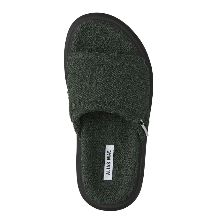 Socks & Slides Hommey | Claude Forest Green