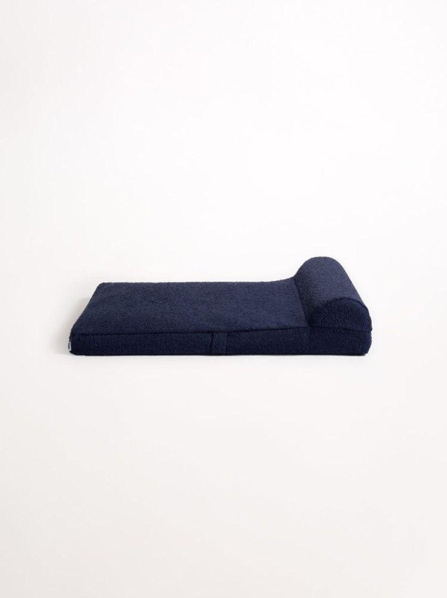 Pet Hommey | Hommey Boucle Dog Bed - Navy | Durable, Thick, Washable & Orthopaedic Pet Bed Duke