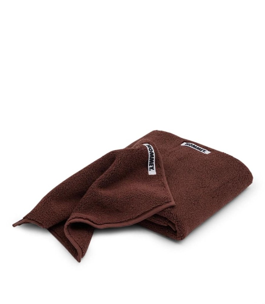 Bathroom Hommey | 2 Pack Face Washer Towel - Chocolate Brown | Super Plush 100% Cotton Bathroom Towel 30Cm X 30Cm Cocoa