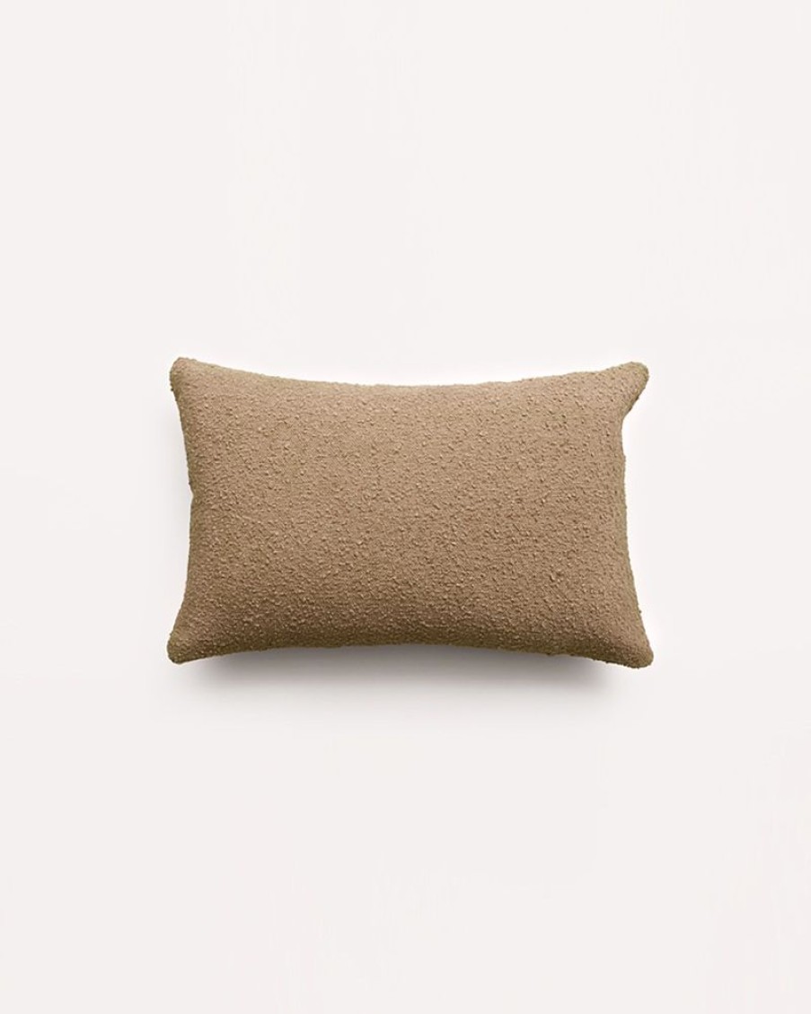 Cushions Hommey | Cushion - Lumbar Boucle Latte Cushion