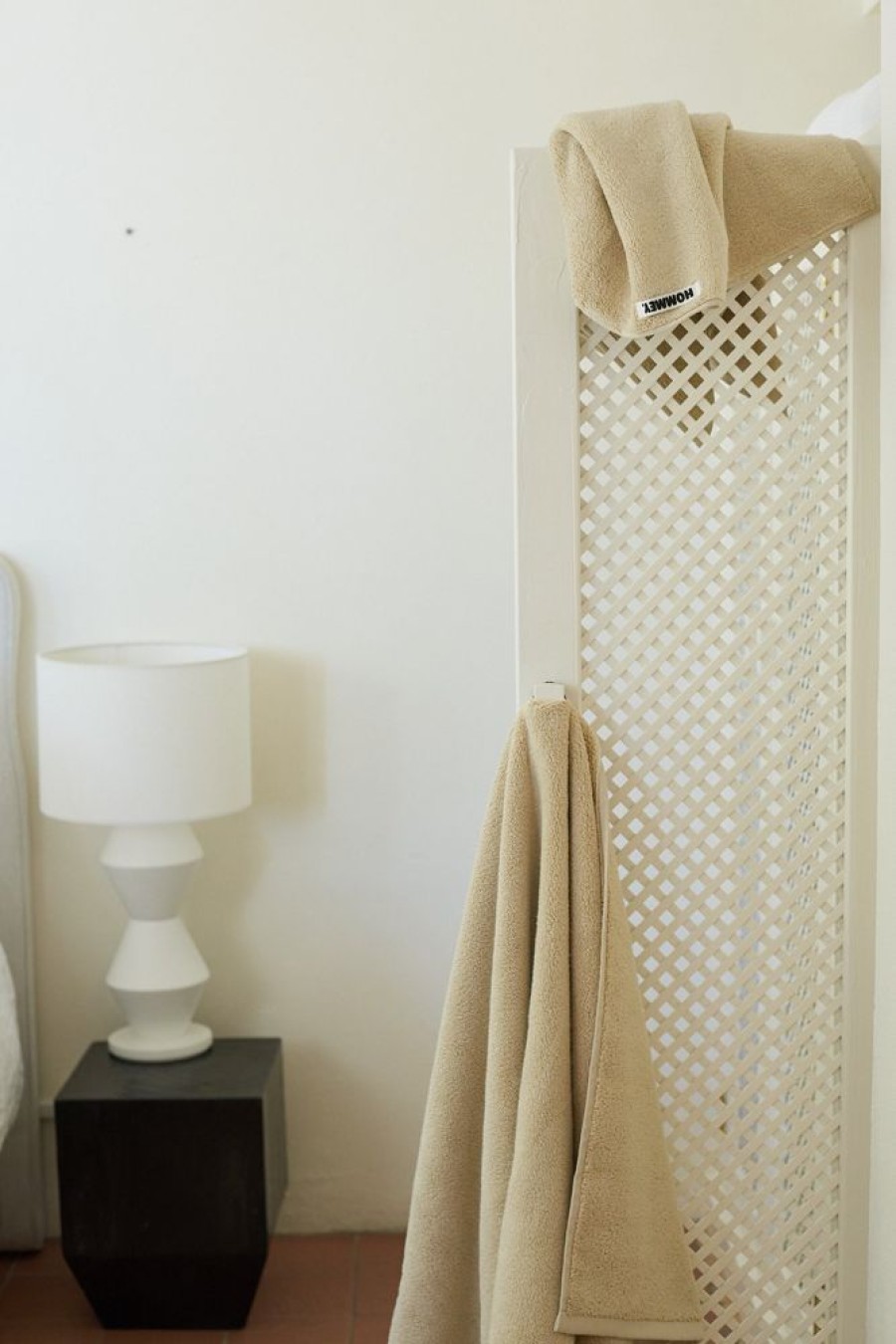 Bathroom Hommey | 2 Pack Bath Sheet Towel - Cream | Super Plush 100% Cotton Bathroom Towel 90Cm X 170Cm Coconut