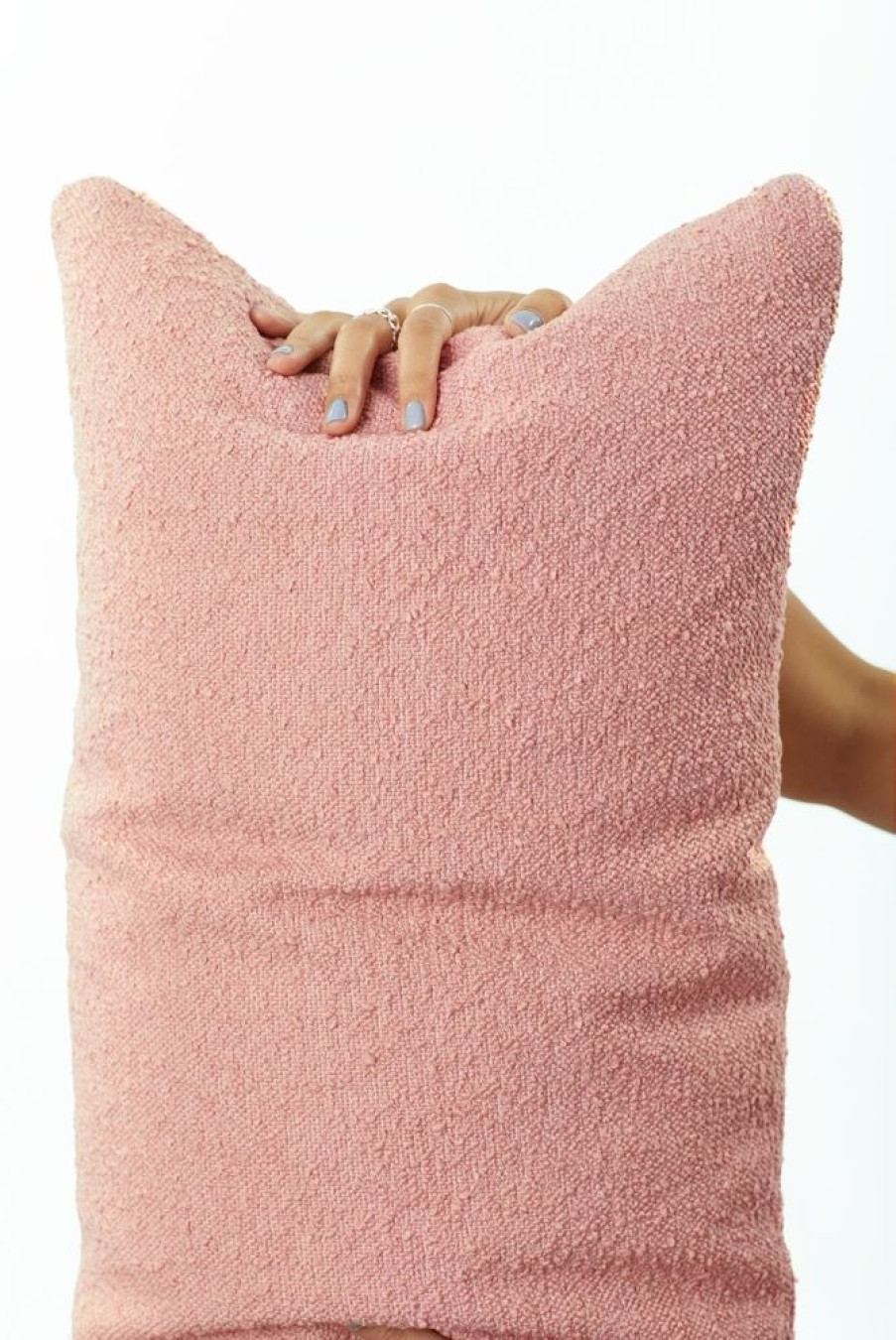 Cushions Hommey | Cushion - Lumbar Boucle Blush Cushion