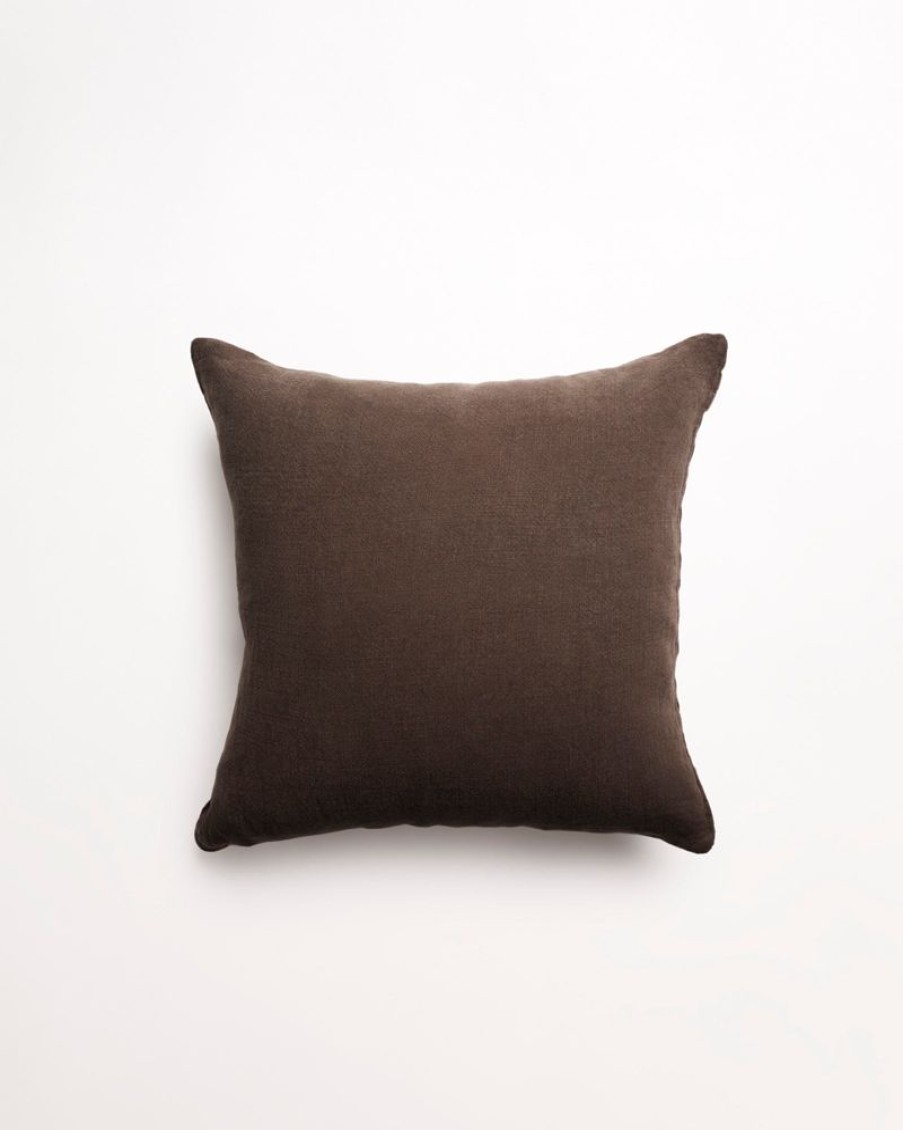 Cushions Hommey | Cushion - Big Linen Chocolate (Cover Only)