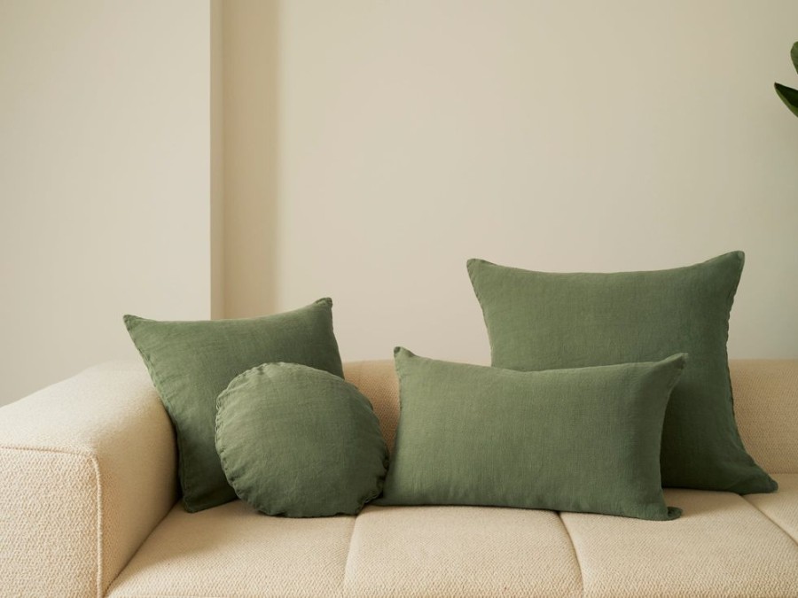 Cushions Hommey | Cushion - Junior Linen Moss (Cover Only)