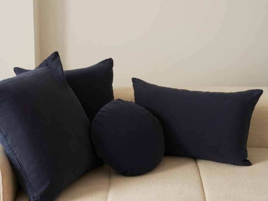 Cushions Hommey | Cushion - Junior Linen Indigo Cushion