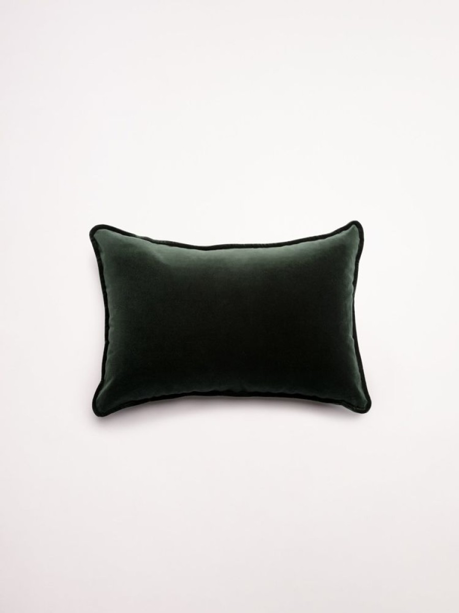 Cushions Hommey | Cushion - Lumbar Velvet Forest Green (Cover Only)