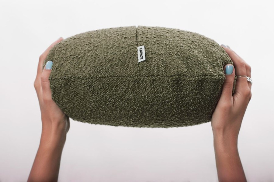 Cushions Hommey | Cushion - Junior Boucle Olive Cushion