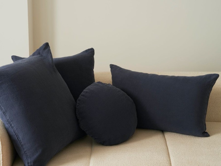 Cushions Hommey | Cushion - Big Linen Indigo (Cover Only)