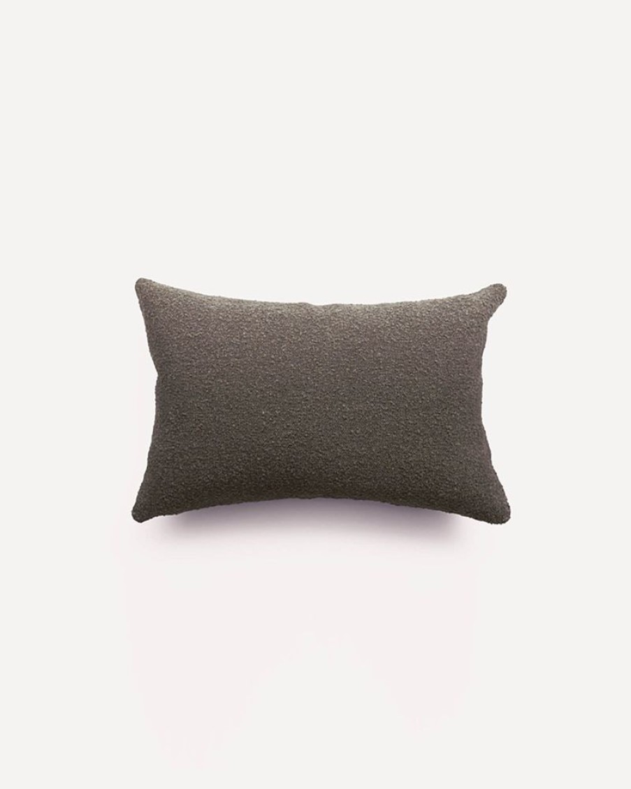 Cushions Hommey | Cushion - Lumbar Boucle Truffle Cushion