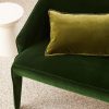 Cushions Hommey | Cushion - Lumbar Velvet Sicilian Olive (Cover Only)