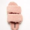 Socks & Slides Hommey | Willow Slide - Pink | Adjustable, Cosy, Vegan Platform Slippers Rose