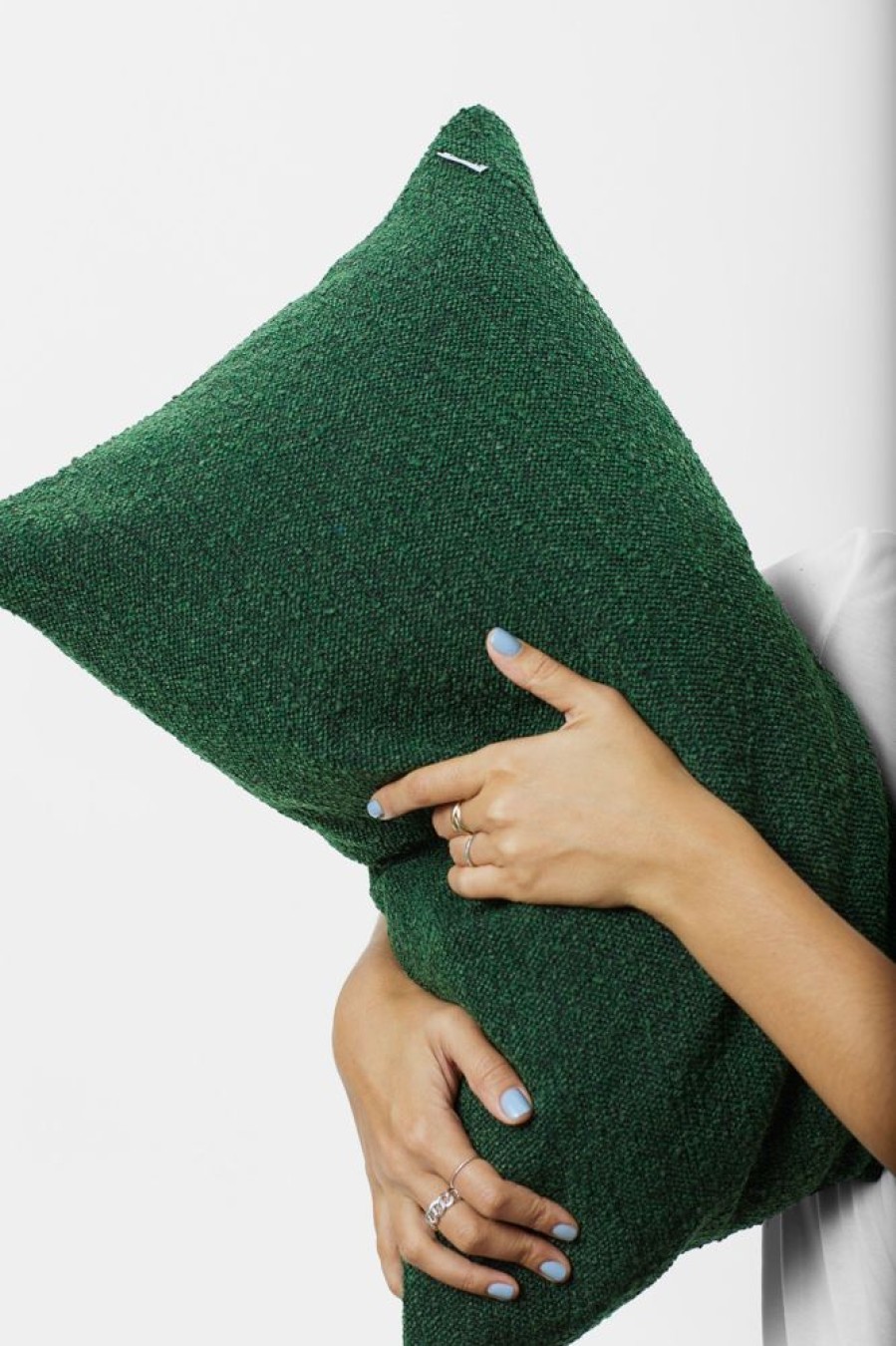 Cushions Hommey | Cushion - Lumbar Boucle Forest Green Cushion