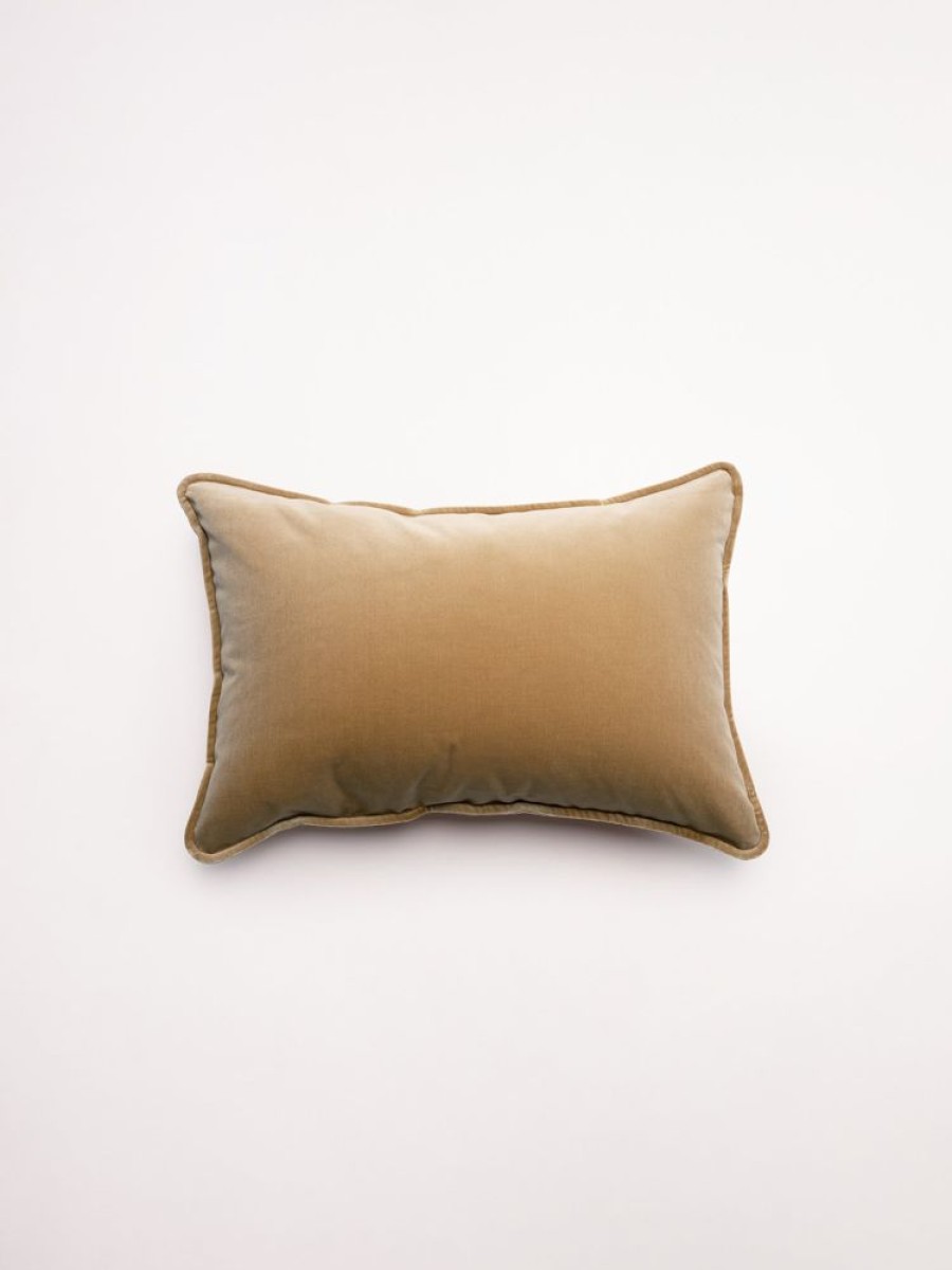 Cushions Hommey | Cushion - Lumbar Velvet Latte Cushion