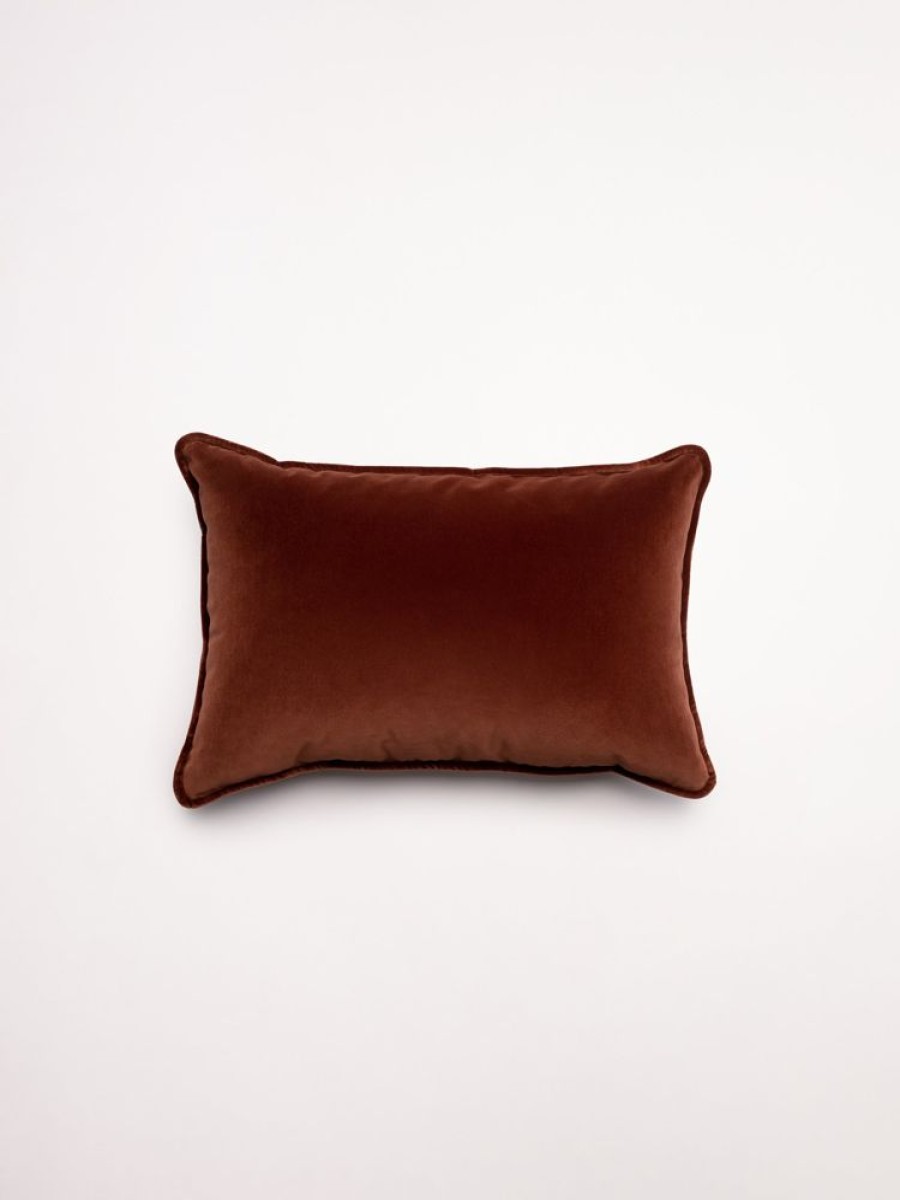 Cushions Hommey | Cushion - Lumbar Velvet Chestnut (Cover Only)