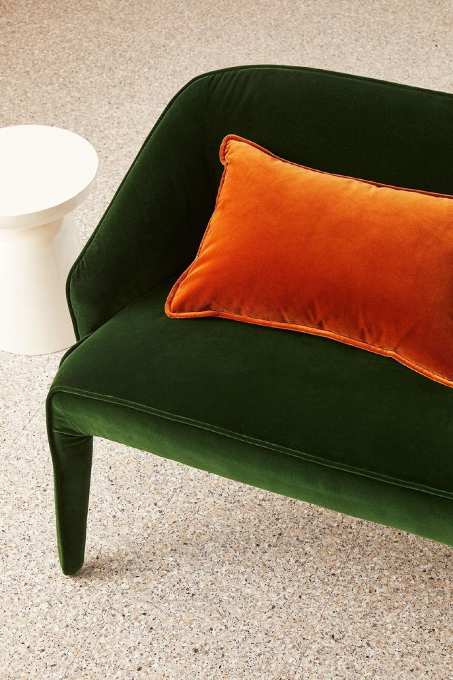 Cushions Hommey | Cushion - Lumbar Velvet Toffee (Cover Only)