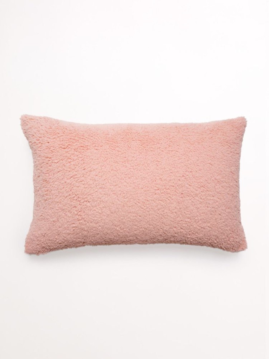 Cushions Hommey | Cushion - Lumbar Faux Fur Rose Cushion