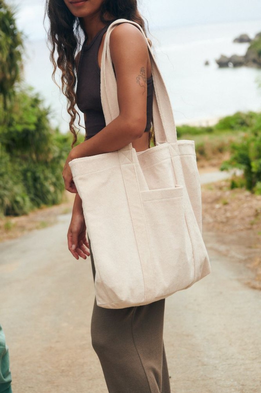 Beach Hommey | Terry Beach Bag Coconut