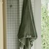 Bathroom Hommey | 2 Pack Bath Towel - Green | Super Plush 100% Cotton Bathroom Towel 70Cm X 140Cm Sage