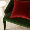 Cushions Hommey | Cushion - Big Velvet Cognac Cushion