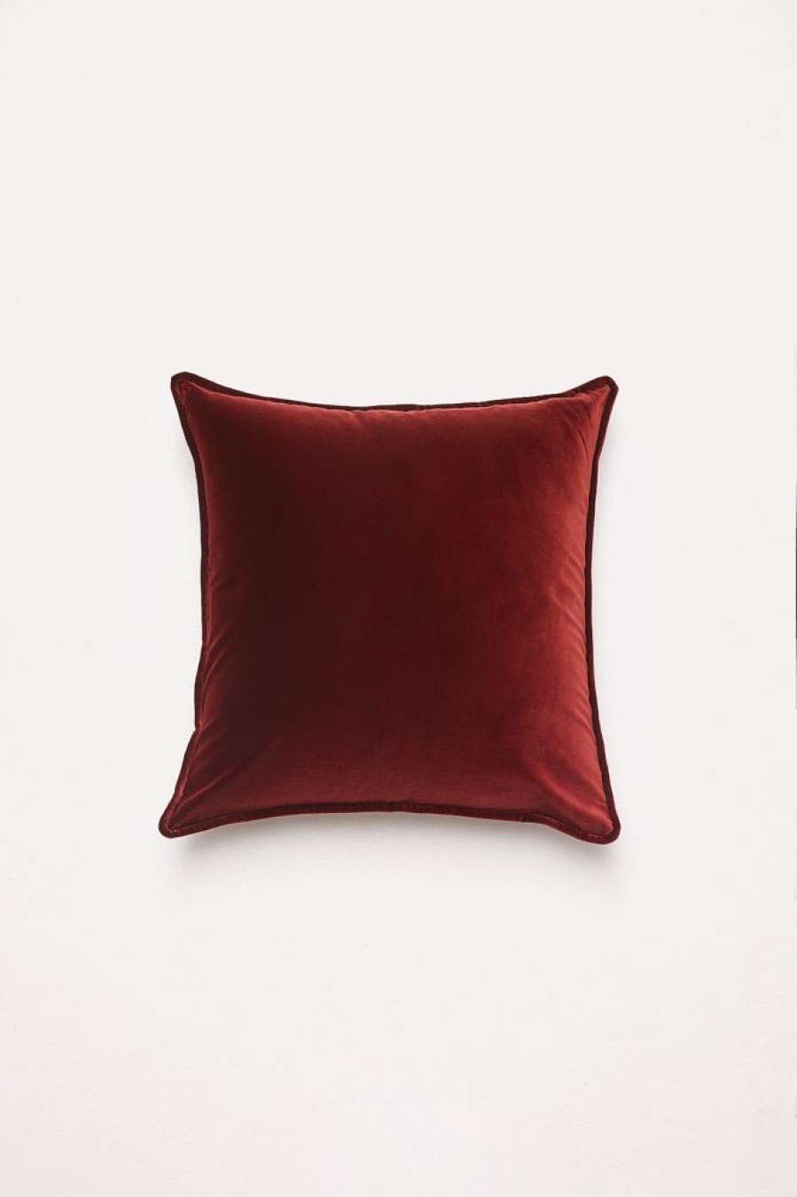 Cushions Hommey | Cushion - Big Velvet Cognac Cushion